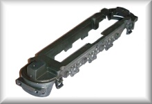 Rahmen f&uuml;r HS 800, Zinkguss, Preis pro St&uuml;ck.
