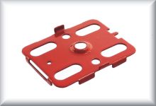 Holding plate for tender bogie, dark red, price per item