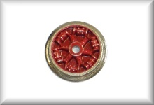 Drive wheel, suitable for MS 800 and 3024, small version, zinc cast iron nickel-plated, price per piece.
