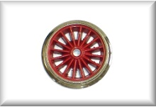 Antriebsrad, f&uuml;r eine Lokomotive, schmale Ausf&uuml;hrung, Reparatursatz von M&auml;rklin, Preis pro St&uuml;ck.