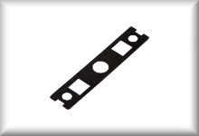 Isolationsplatte, 0,6 mm dick, Preis pro St&uuml;ck.