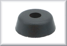 Gummipuffer f&uuml;r Kransockel, Befestigung unter dem Sockel. Preis pro St&uuml;ck.