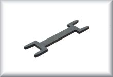Antriebsgabel, flach, für neuere flache Antriebstechnik, Preis pro Stück.