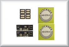 Kl&ouml;ckner fuel oil decals incl. Decals for title plate, as in the picture. Price per set.